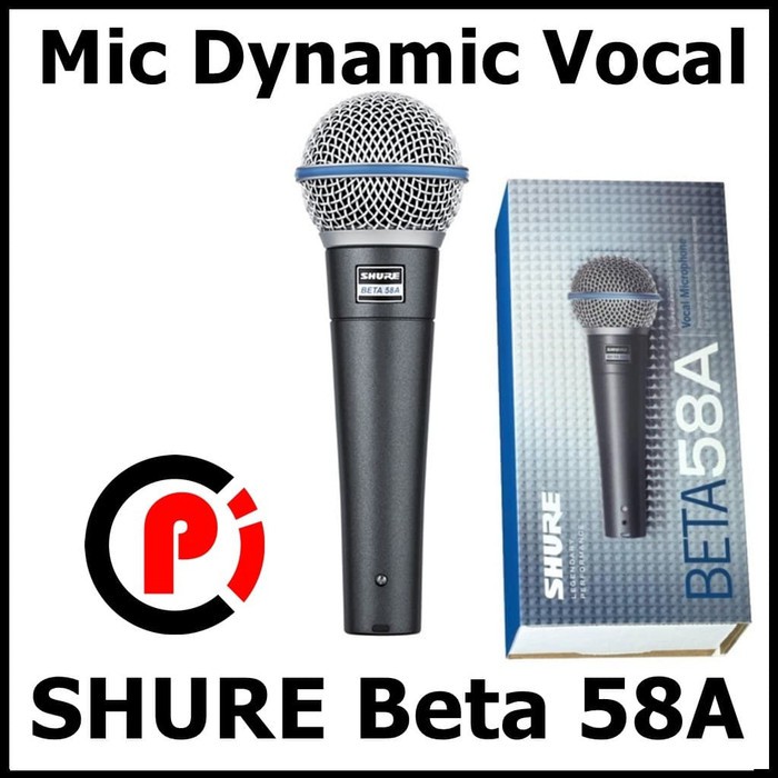 Mic SHURE BETA58A Vocal Microphone Dynamic Beta 58A