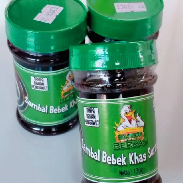 

SAMBAL BEBEK KHAS SURAMADU TANPA BAHAN PENGAWET