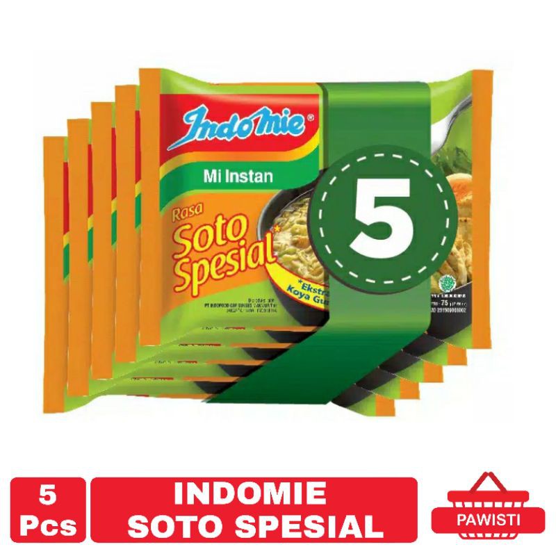 

5 PCS - INDOMIE KUAH SOTO SPESIAL