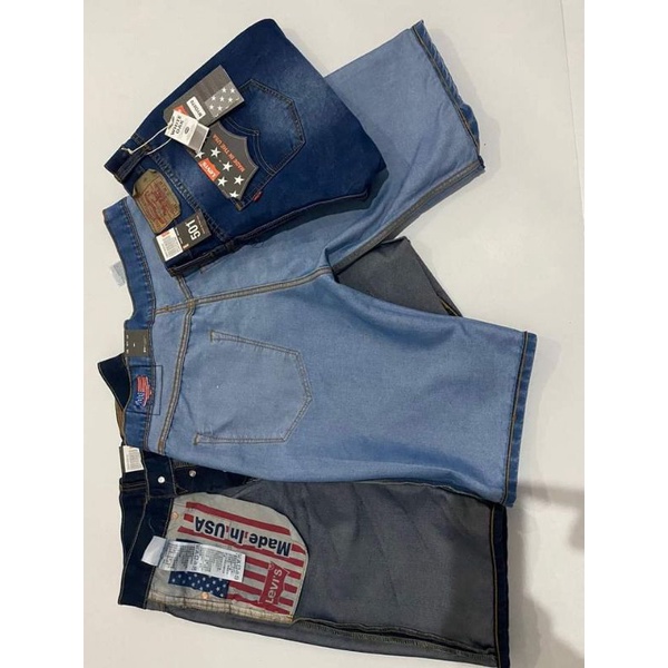 celana jeans pendek premium pria/ celana denim pendek kancing lipetan rantai / celana pendek distro 