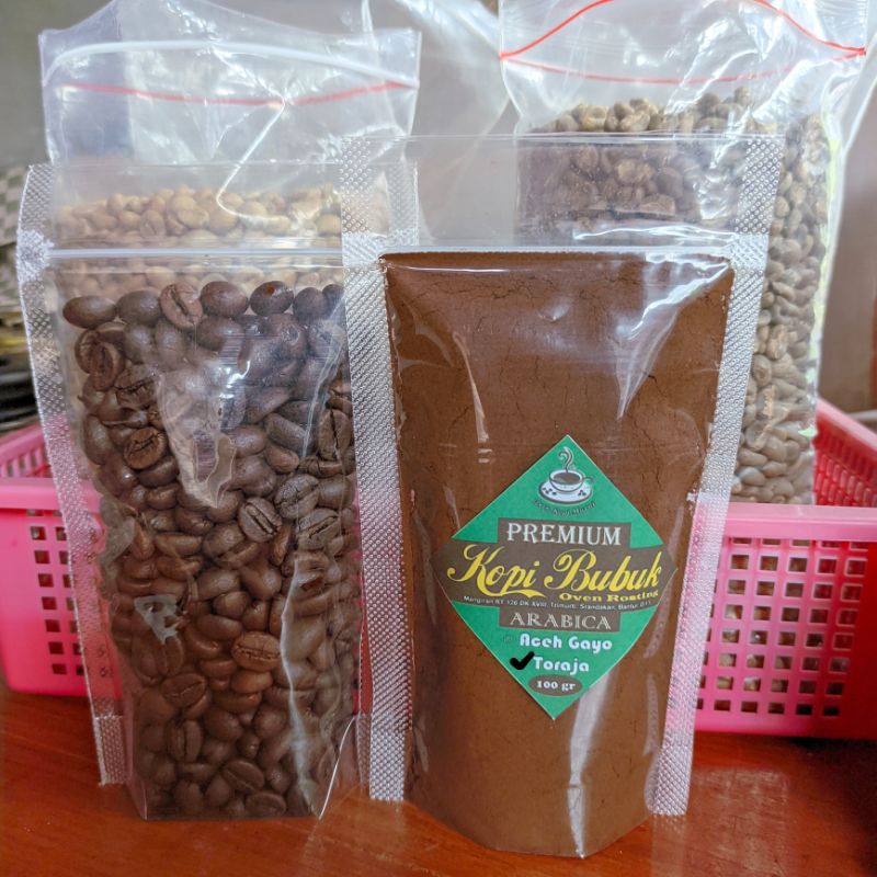 

Kopi Bubuk Arabica Toraja Premium 100gr