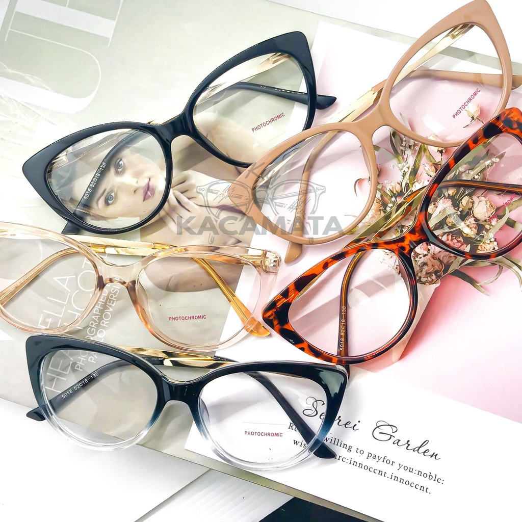 Kacamata Photochromic Cat eye Code : Nezuko