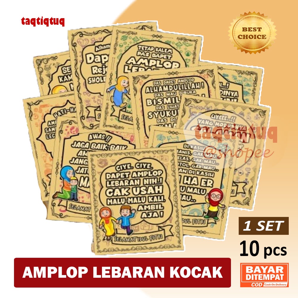 

TQ Amplop Lebaran Kocak Motif Acak 1 SET 10 PCS Amplop Kartun Lucu Amplop Tulisan Lucu Amplop THR Pendek Amplop Idul Fitri Amplop Lebaran Gambar Lucu Amplop Lebaran Motif Lucu Amplop Kartun Hijab Amplop Lucu Angpao Ampau