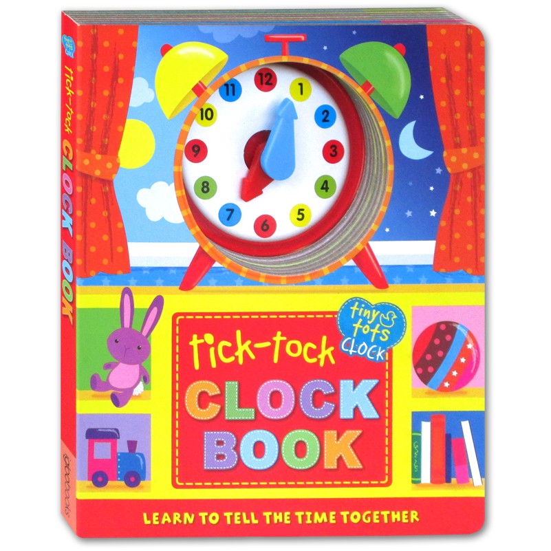 Tiny Tots lock Book Tick Tock Clock Book (Learn to Tell the Time Together)