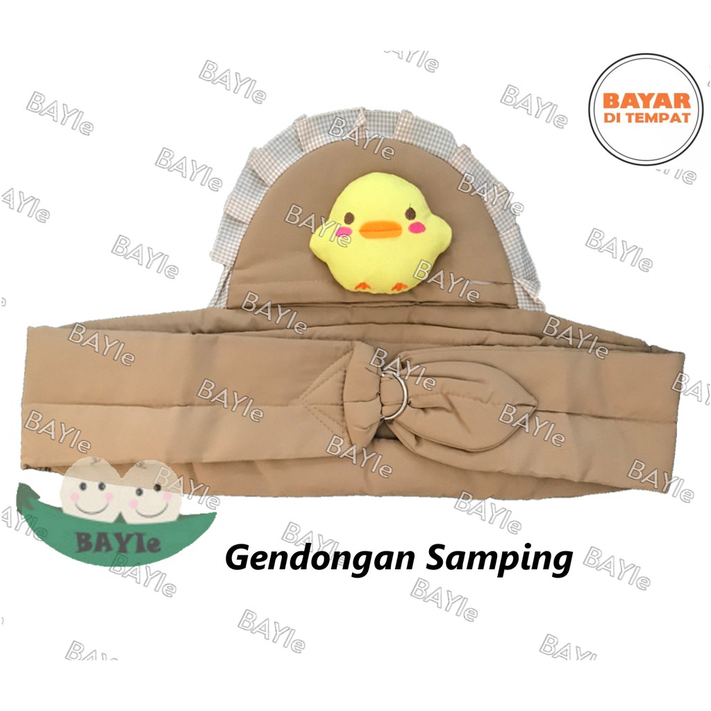 BAYIe - Gendongan Bayi/Baby Samping + topi boneka JESSEN GD 700