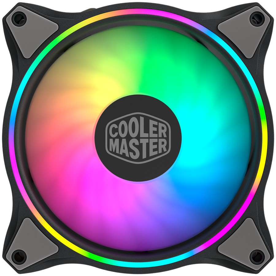 Cooler Master MasterFan MF120 Halo 3in1 ( BLACK / WHITE ) Fan Case RGB