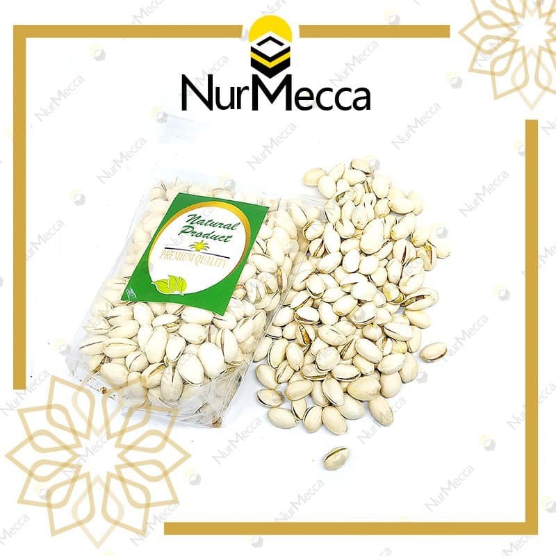 

Kacang Arab Pistachio 500 gr Camilan Sehat Oleh Oleh Haji dan Umroh