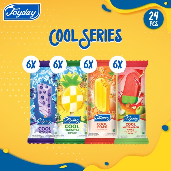 

Joyday Ice Cream COOL SERIES PACK - BARU