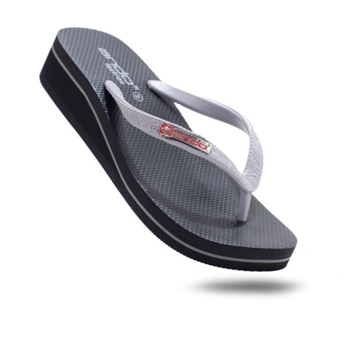 Sale Ando Japit Wedges Wanita Sandal Jepit Hak Tinggi 3 Cm Nice Queen 02 - Paling Diminati