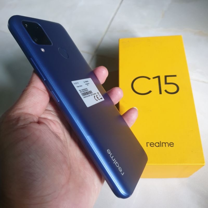 realme c15 4/64 mulus istimewah