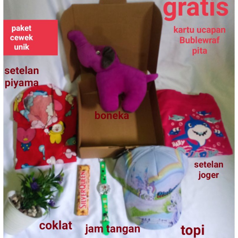 kado ulang tahun/hampers/Anak junior7-12thn/cewek-cowok