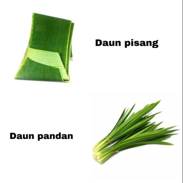 

[ Sayur Segar Semarang ] Daun pisang / Daun Pandan / daun so