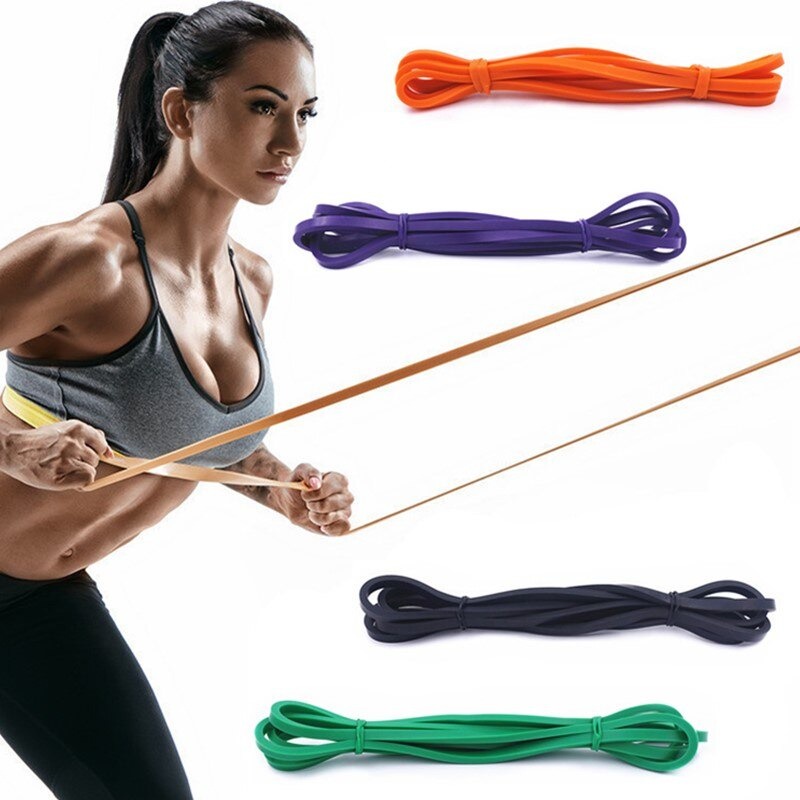 Resistence Band | Karet Elastis Peregangan Yoga Pull Up Resistance Band Fitness