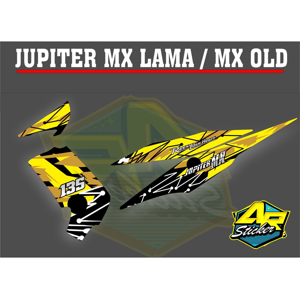(COD) Striping Jupiter Mx Old / Striping Mx Lama / Sticker Jupiter Mx / Striping Mx Old / Stripping 