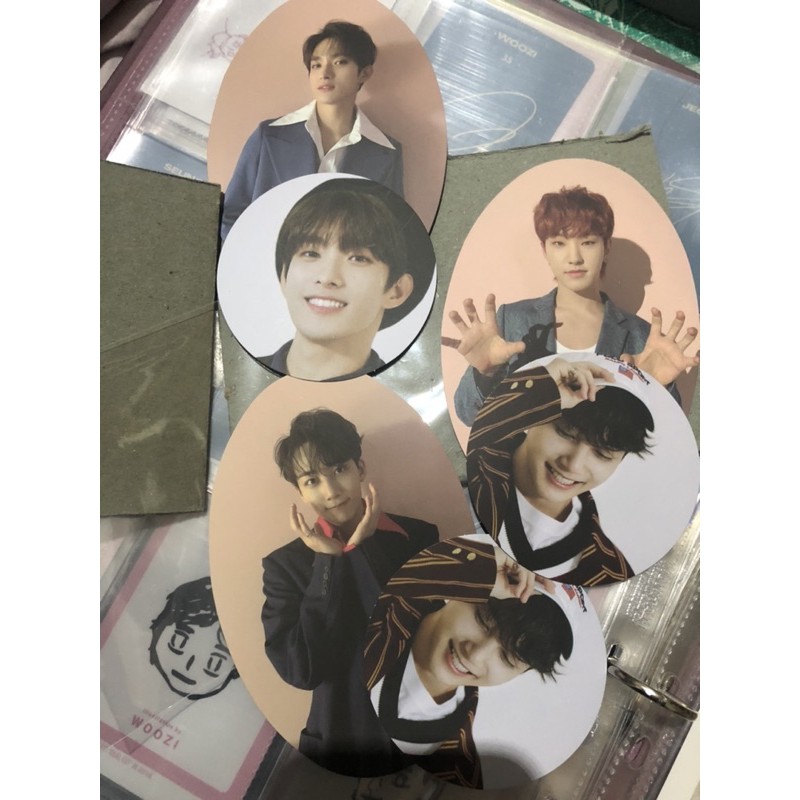 SEMICOLON MINGYU DIGIPACK STIKER OVAL JEONGHAN HOSHI DK STIKER JEONGHAN DK BENEFIT WOOZI YES24