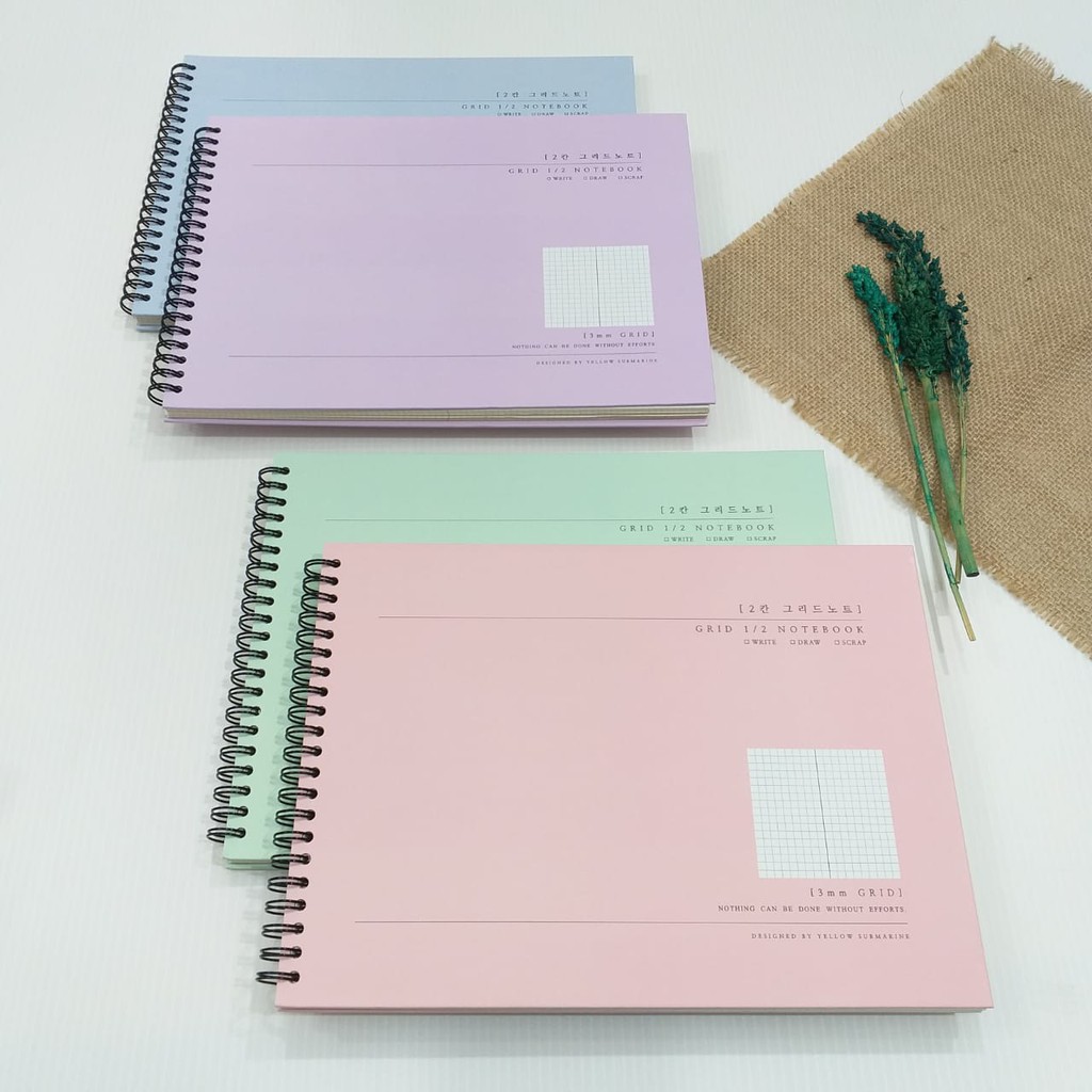 

BUKU CATATAN/BUKU SPIRAL/NOTEBOOK SPIRAL 3000 YM192-NO669 YELLOW SUBMARINE 1/2 GRID B5 (19X26CM)