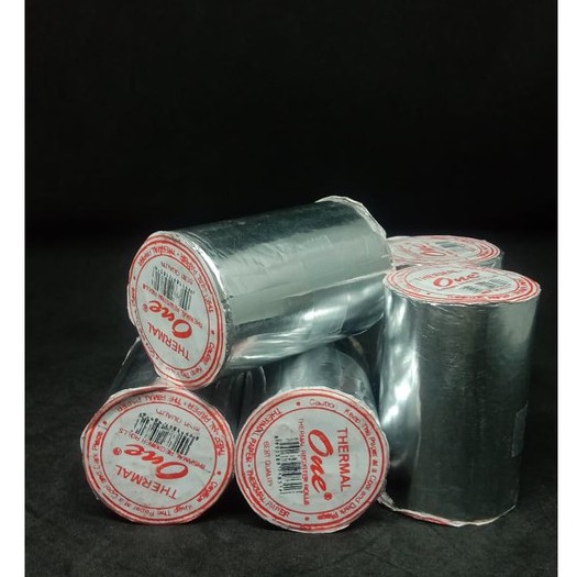 KERTAS KASIR/KERTAS STRUK/KERTAS THERMAL ROLL ONE 58x48 MM THERMAL PAPER 58MM STRUK