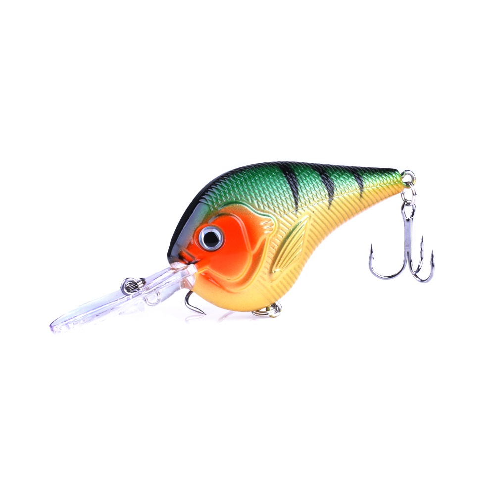 HENGJIA 1PCS Crankbait Wobblers Hard Fishing Tackle 11.2g 9.5cm Swimbait Crank Bait Bass Fishing Lure 9 Colors fishing tackle