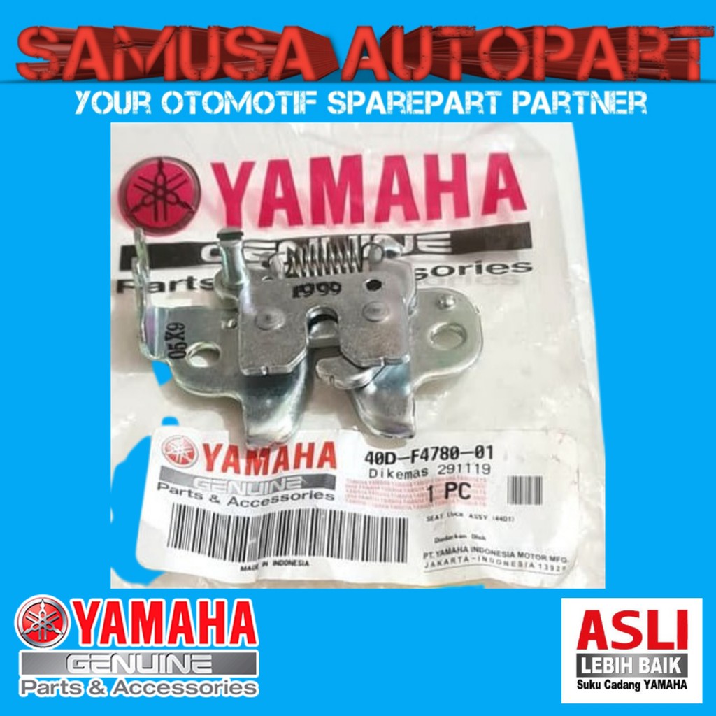 SEAT LOCK ASSY / DUDUKAN KABEL KUNCI JOK ORIGINAL / 40D-F4780-01