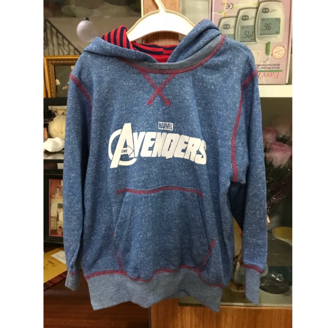 BARU Jaket Hoodie merek DISNEY motif AVENGERS, ORIGINAL