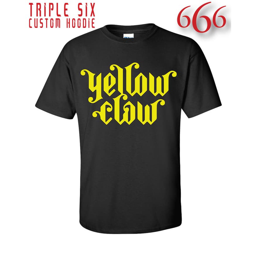 Kaos / T-Shirt DJ - Yellow Claw - Yellow