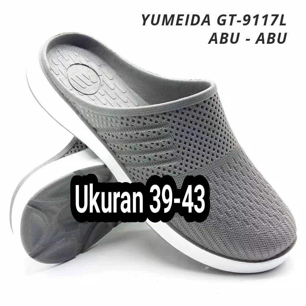 (COD) Sandal Selop Santai Karet Pria Yumeida GT 9117 L