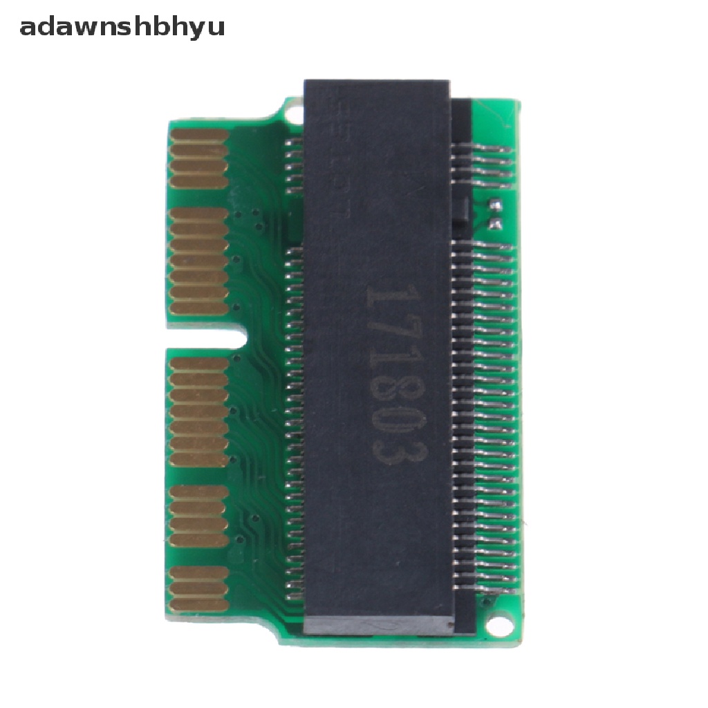 Adawnshbhyu NGFF M.2 NVME SSD converter card adapter card Untuk 2013-2015 Mac book air