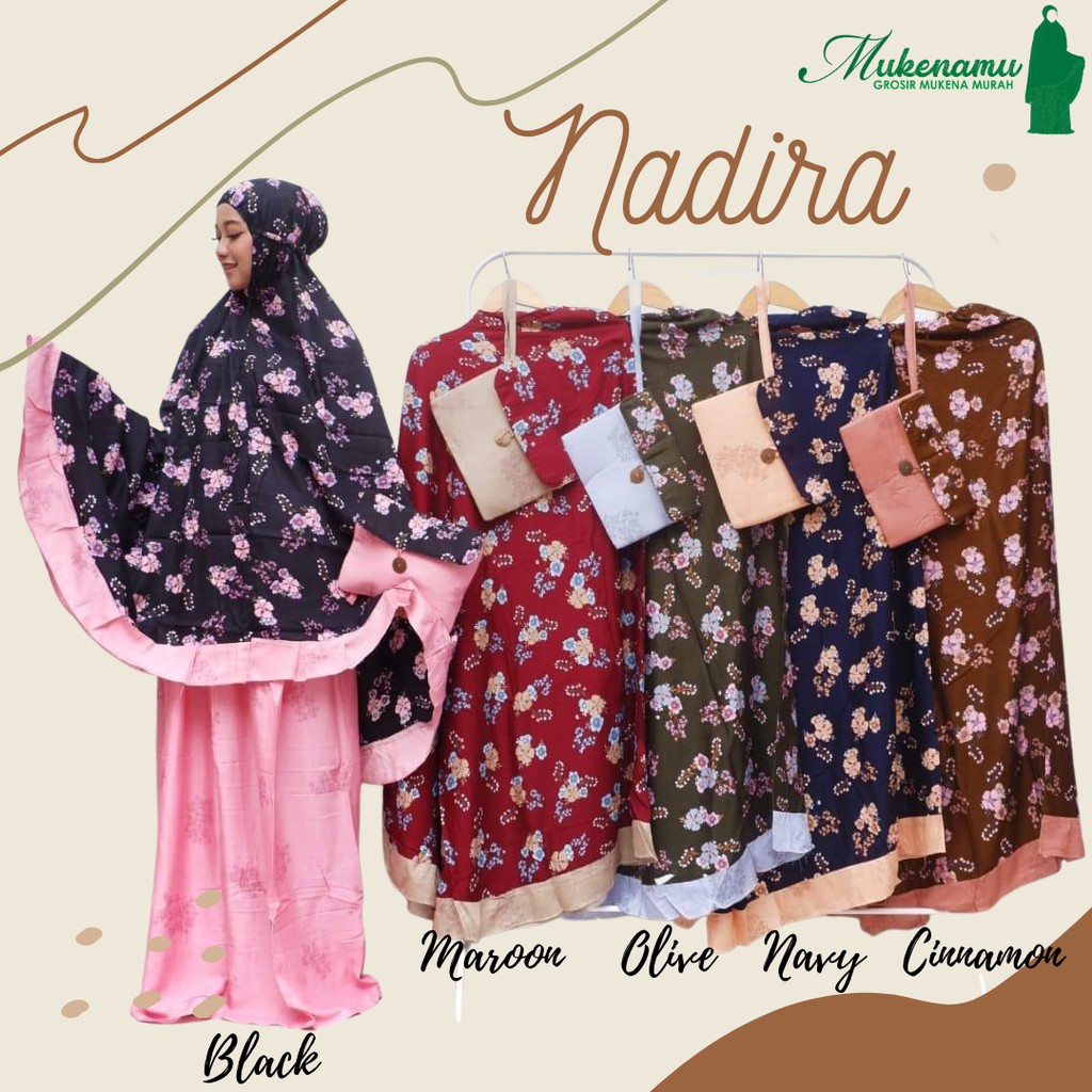 MUKENA RAYON SUPER DEWASA NADIRA