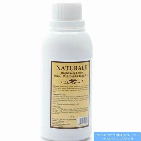 BLEACHING BADAN NATURALE / NATURALLE 500 - 250GR PEMUTIH BADAN