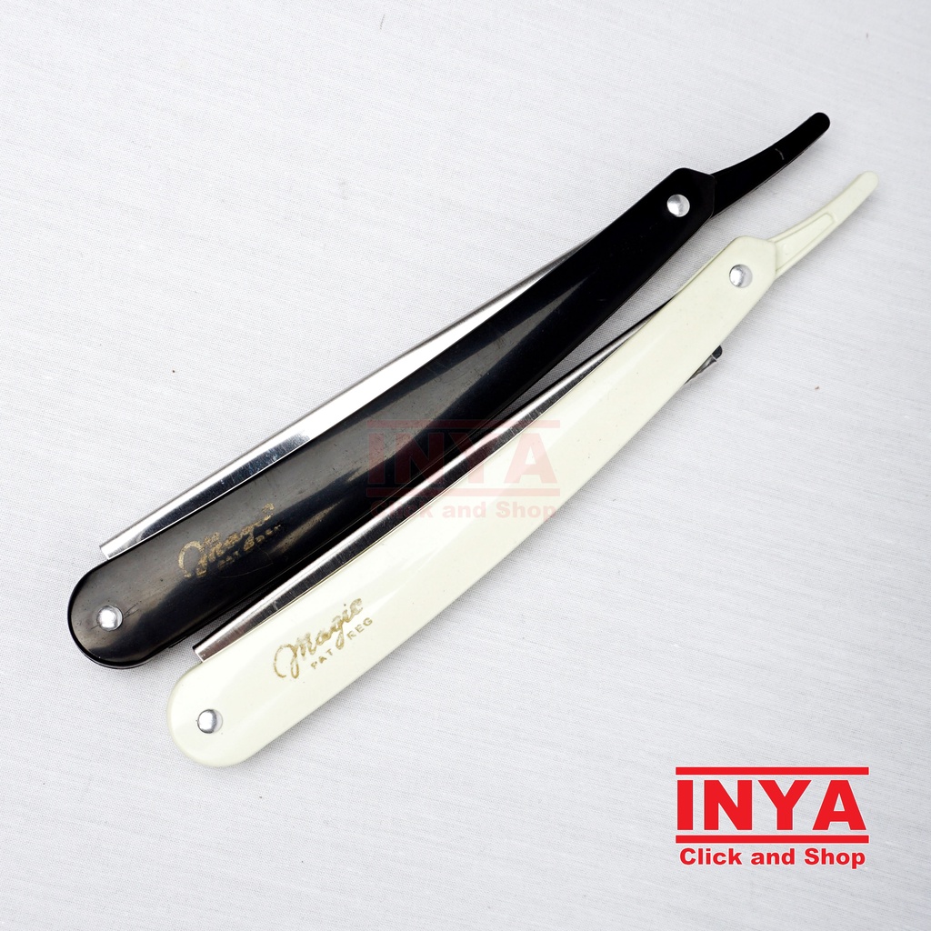 PISAU CUKUR LIPAT REFILL SILET MAGIC - STRAIGHT RAZOR SHAVE HAIRCUT