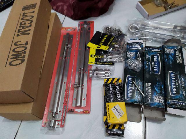 Grendel 12inc Stanlis Steel Tebal Selot Pintu Kunci Pintu Stanlis Promo