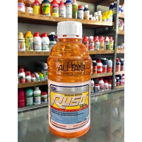 RUSO 485 SL Kemasan 1 Liter Herbisida Sistemik/Racun Rumput