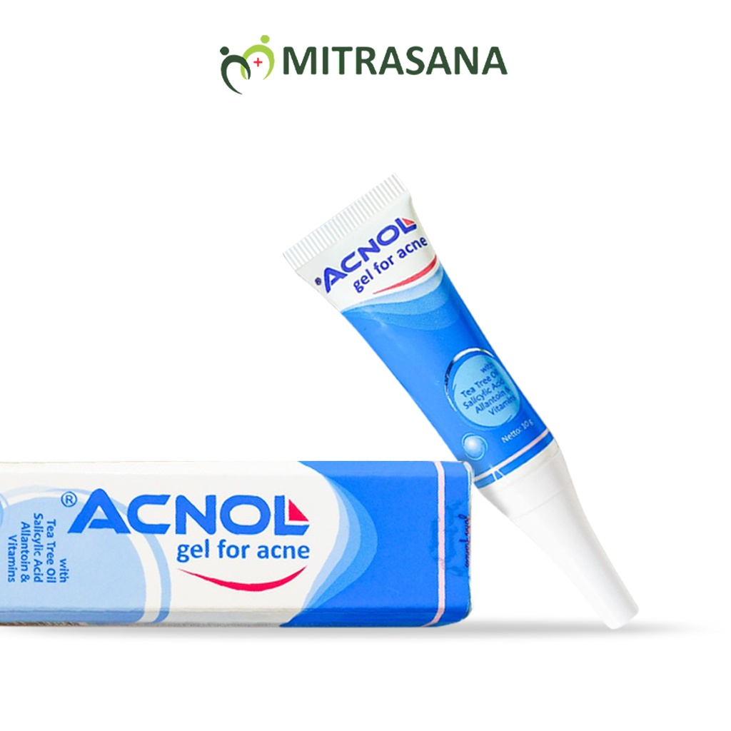 Acnol Gel For Acne 10 gr merawat kulit berjerawat