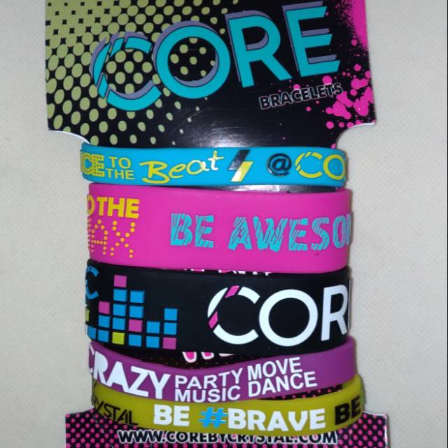 Aksesoris Core Zumba Aerobic Fitness Gelang