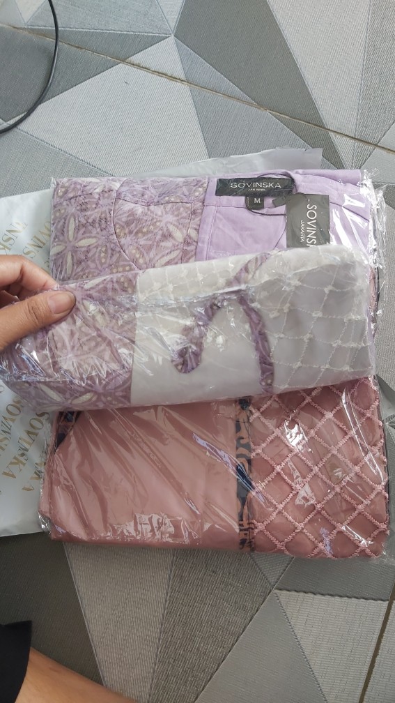 Gamis Batik Wtp 22 Mm Navi