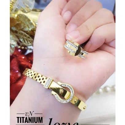 TiTanium set gelang dan cincin p6399449