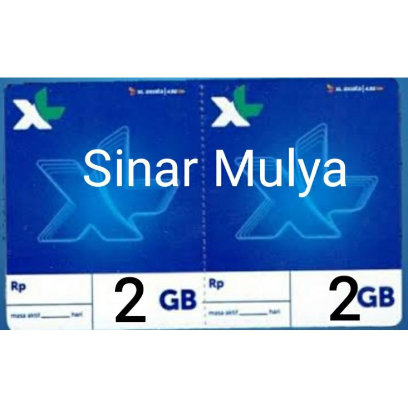 voucher xl 2gb 7 hari