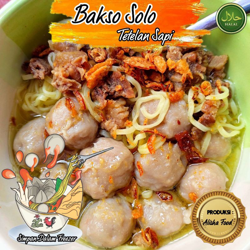 

BAKSO SOLO KUAH TETELAN SAPI