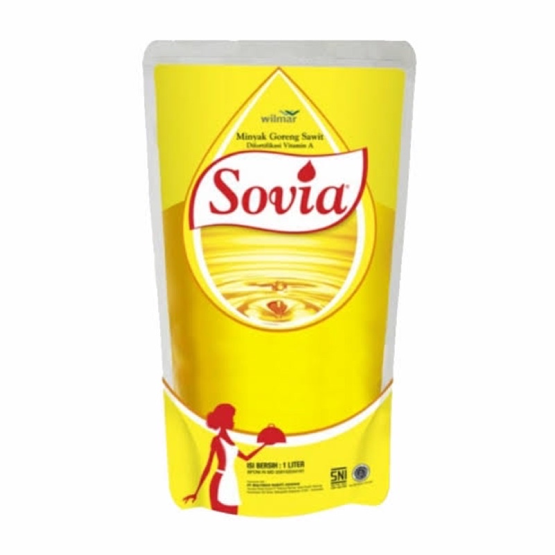 Sovia Minyak Goreng Refil 1L