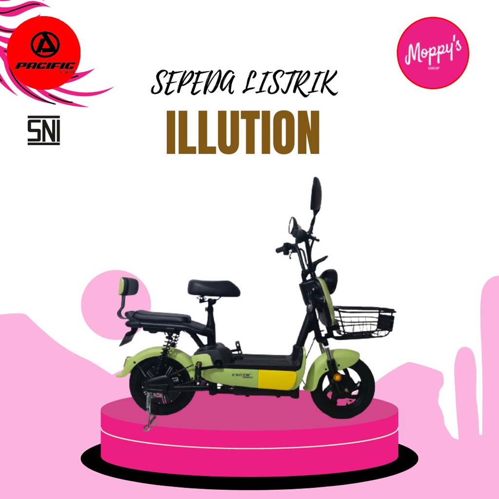 BARU SEPEDA LISTRIK ILLUTION by Pacific