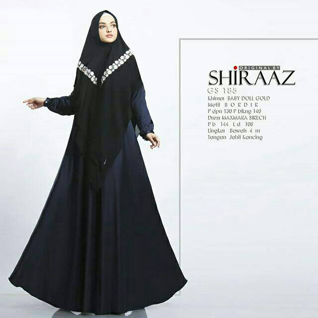 Syari Gs 185 by shiraaz| Dress mewah| Dress kondangan| Dress syari|