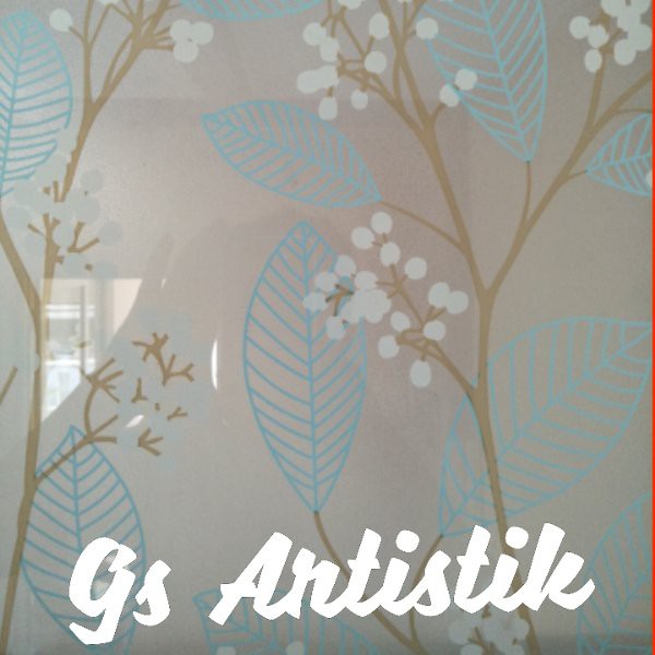 

sticker kaca motif bunga