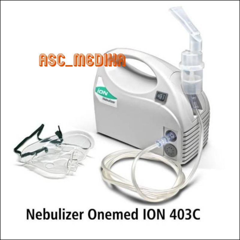 Masker Nebulizer ion 403c Onemed / Alat Nebulizer Plus Bonus Masker Nebulizer