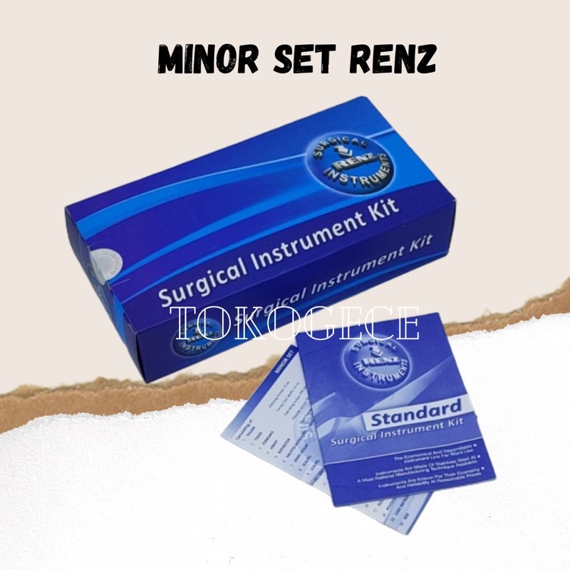 Minor Set Renz / Alat Bedah Minor Set Renz