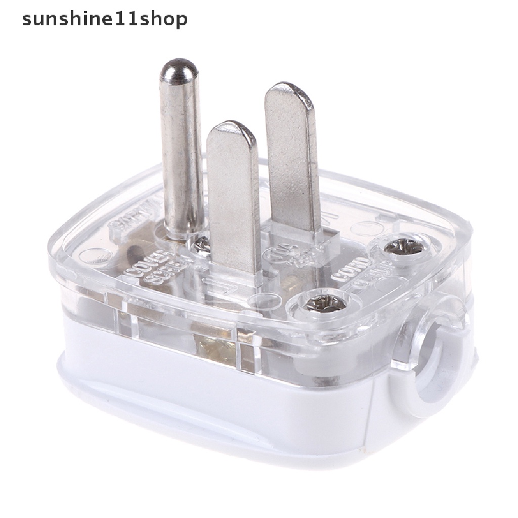 Sho Adaptor Konverter AC Power 3 Pin Plug US 5-15P AC Untuk Travel