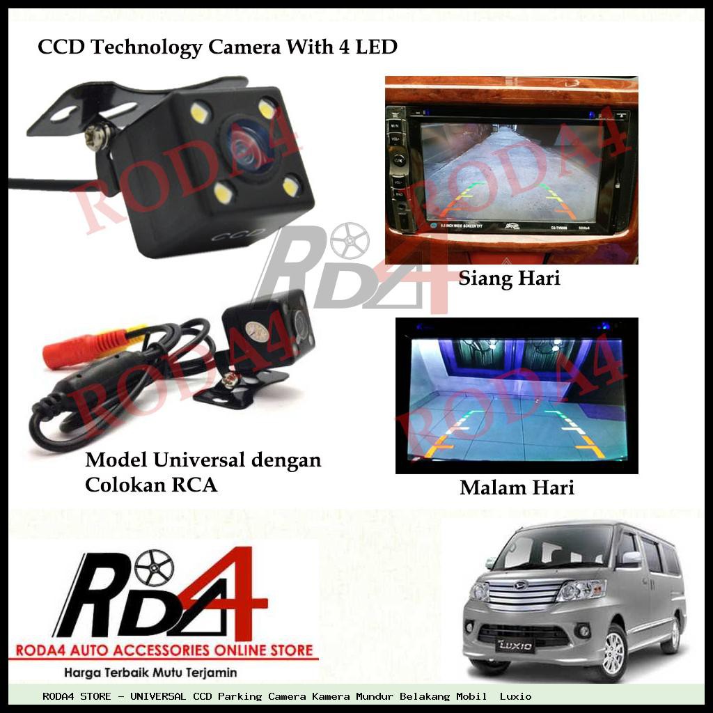 UNIVERSAL CCD Parking Camera Kamera Mundur Belakang Mobil  Luxio