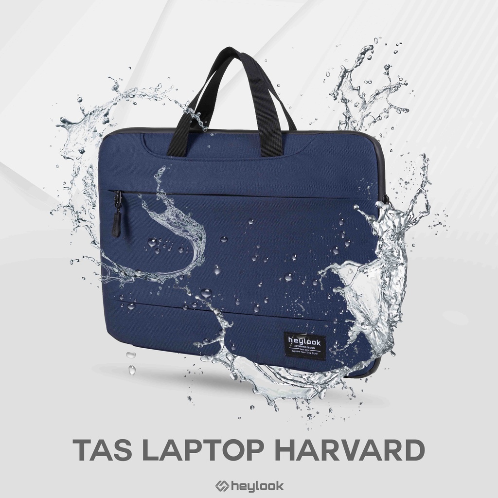 HEYLOOK Official - Tas Laptop Waterproof HARVARD Cover Laptop Asus Lenovo 14"-15" - Heylook