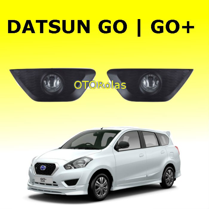 Foglamp Datsun Go 2014 2015 2016 2017 Fog Lamp Lampu Kabut Bemper Bumper Go Panca +