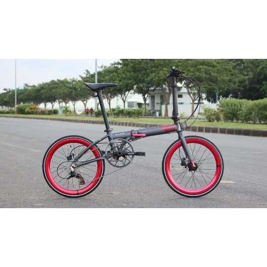 Sepeda Lipat Folding Bike 20 451 Element FoldX Xlite LX ALLOY HIDROLIK