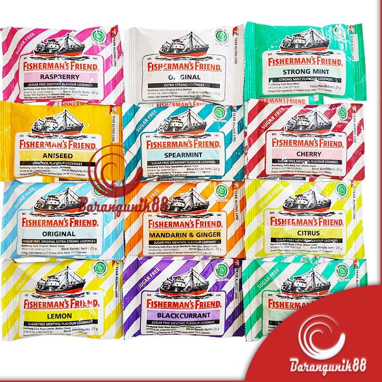 

[KODE LWMKE] Permen Fisherman's Friend Original 25 gram Aneka Rasa